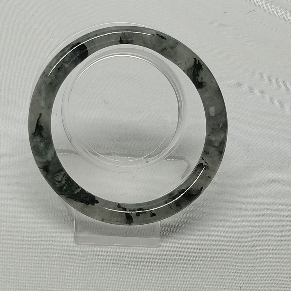 River Mountain Jadeite Bangle View 2